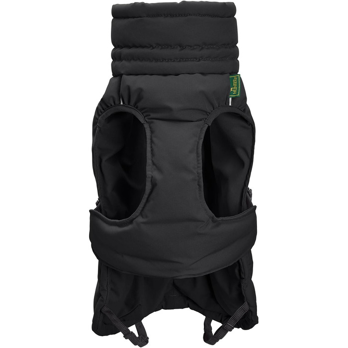 Накидка для такси HUNTER Paxson, чорний, водовідштовхуючий, з підкладкою, для маленьких собак з довгим тілом