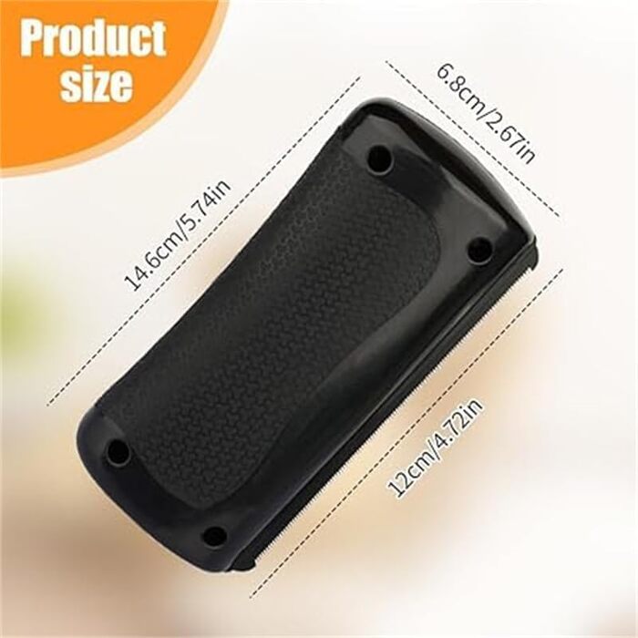 Fellwunder: щітка для видалення шерсті домашніх тварин, гребінець проти випадіння шерсті, підходить для всіх типів шерсті. М'який інструмент для вичісування підшерстка (1x щітка Fellwunder)