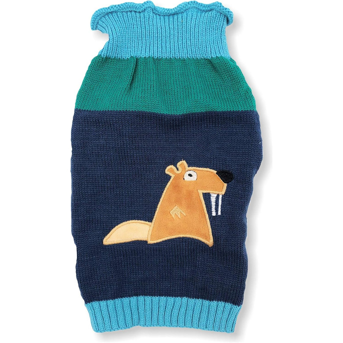 Теплий в'язаний пуловер для собак, модний дизайн, для маленьких та великих тварин, розмір XXS (довжина 20.3 см), XL (довжина 18 см), матеріал: бібер