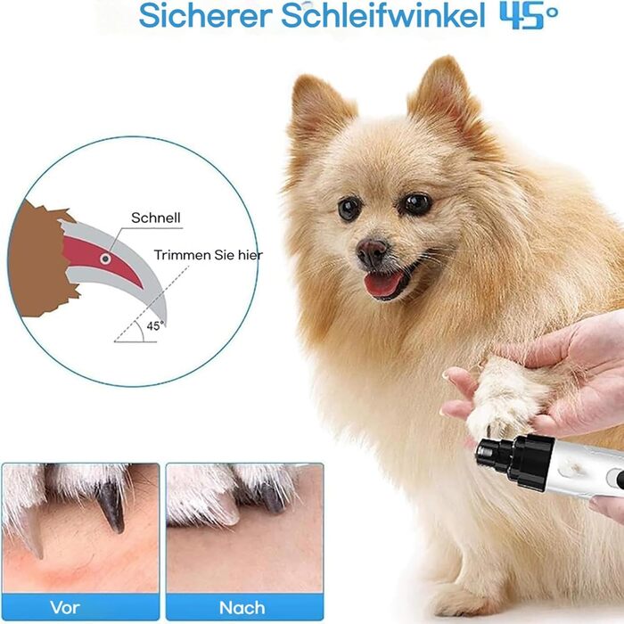 Orthopfote Ortho Trimmer Pro: професійний триммер для собак, тихий, без стресу та страху