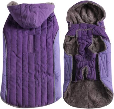 Флісовий теплий пуловер з капюшоном для собак, тепла куртка для цуценят на зиму, зелений, розмір S