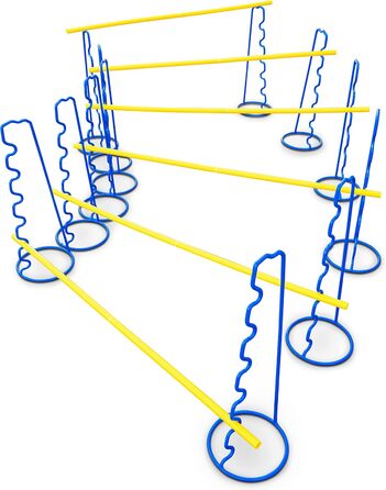 Набір перешкод для собак великих порід Vinex: регульована висота до 63 см