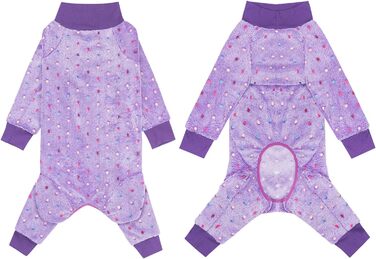 Комбінезон для собак, теплий оверсайз, після операцій, проти випадіння шерсті, для зими, розмір 26, зелений/камуфляж (50х76 см)