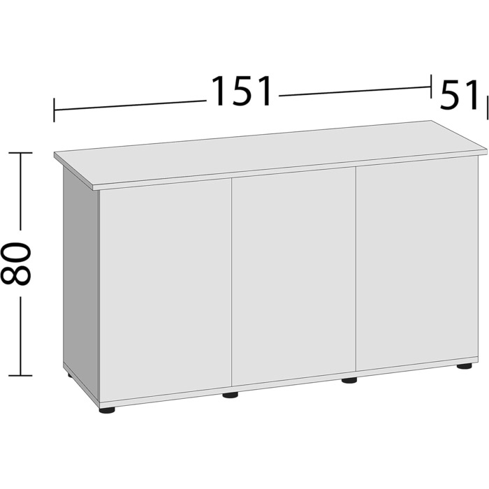 Акваріум Juwel Rio 400/450 SBX, чорний, 50143