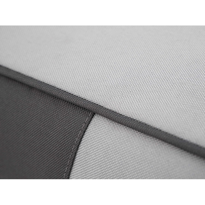 Крісло-ліжко для собак та котів, крісло для домашніх тварин, лежанка для собак, матрац для собак, лежанка для котів, крісло-софа для тварин (XL, 100x66 см, сірий Оксфорд)