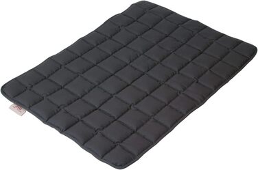 Лежак для собак paw & pillow® Outdoor та Indoor, стійкий до подряпин і укусів, миючийся, для подорожей, автомобіля та дому, сірий, розмір L, вироблено в Німеччині