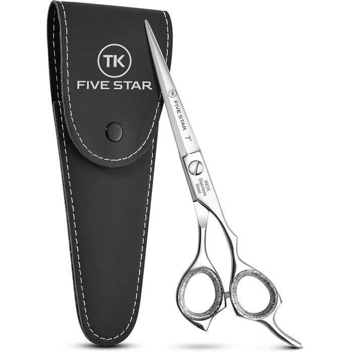 Професійні ножиці для волосся Sigma Professionelle Razor Edge 7' - для фрізурів, стрижок та бороди (нержавіюча сталь)