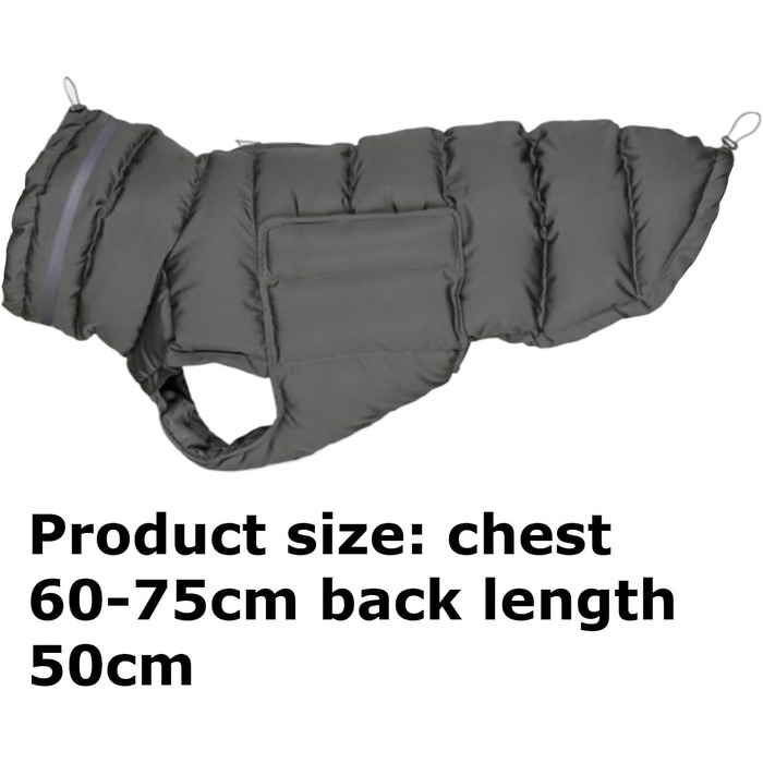 Зимовий теплий одяг для собак - водонепроникна куртка, тепла, снігонепроникна одяг для домашніх тварин, підходить для холодних умов, для великих собак, на осінь та зиму, забезпечує комфорт та захист
