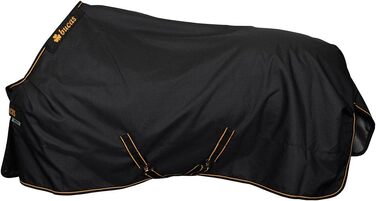 Полог Bucas Irish Turnout 150g, розмір 140, чорний/золотий