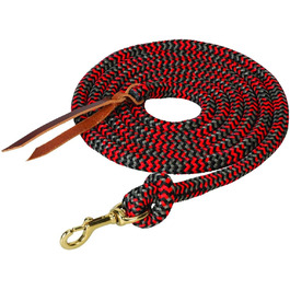 Масляний нагрудник Weaver Leather Rough Out для дорослих, поліестер, ковбойський повідок із карабіном, 1,6 см x 3 м