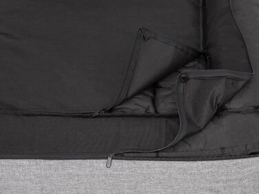 Крісло-лежанка для собак, 80 x 55 см, графіт - м'яке ліжко для домашнього улюбленця