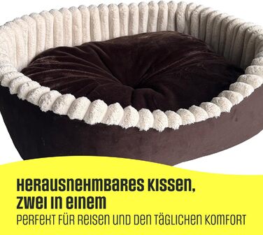 Лежанка для собак та котів, лежанка для тварин на велюрі, овальна, 60x50 см, сірий леопардовий принт