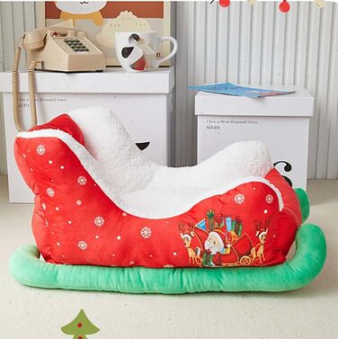 Ліжко для собак на Різдво: зручне ліжко-сани для домашнього улюбленця