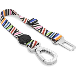 Автомобільний ремінь безпеки для собак MORSO з перероблених матеріалів, захист від наїзду