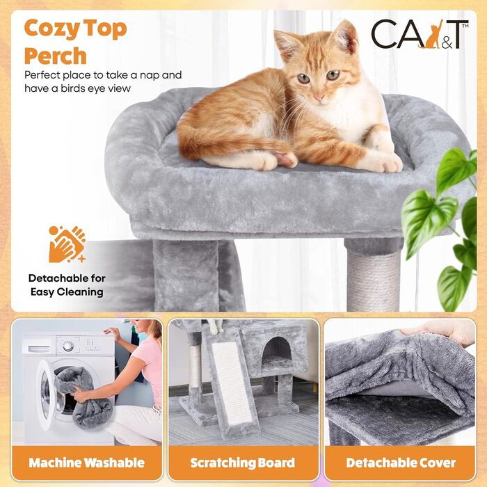 CA&T Ultimate Value котячий будинок і кігтеточка для котів