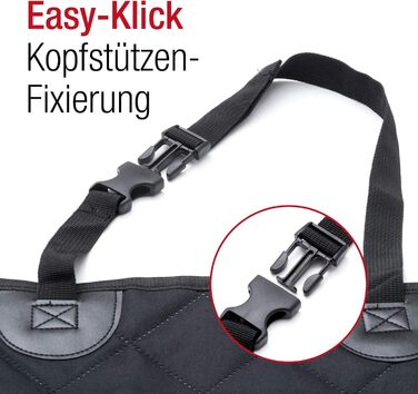 Автомобільна захисна ковдра JAMAXX з боковими захистами, водонепроникна, пральна, роздільна - ковдра з великими кишенями та блискавкою, повністю роздільна