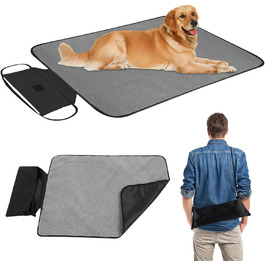 Водонепроникний килимок для собак Outdoor, 100 x 70 см, для подорожей, тренувань, кошенят та цуценят