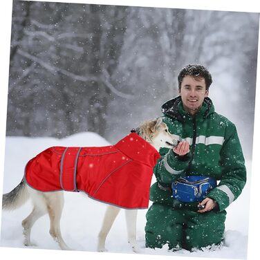 Водонепроникний дощовик для собак BESPORTBLE, XXL - надійний захист від дощу та осінньої негоди