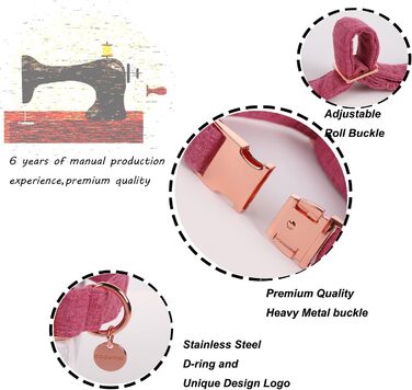 Елегантний собачий нашийник Dogwong з бантиком, білий. Зручний, регульований нашийник для собак маленьких та середніх порід. Ідеальний подарунок для дівчаток та хлопчиків. У комплекті 1 шт.