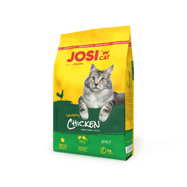 Сухий корм для дорослих котів JosiCat Crunchy Chicken з куркою, 10 кг