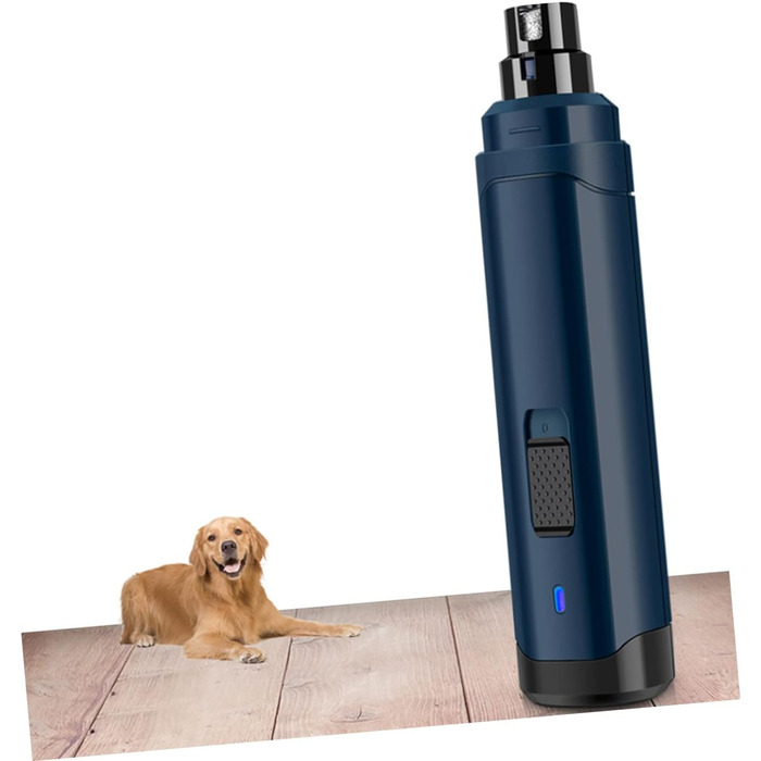 Електричний шліфувальник нігтів для домашніх тварин Milisten USB. Безшумний триммер для собак та котів. Безпечний та швидкий догляд за кігтями.