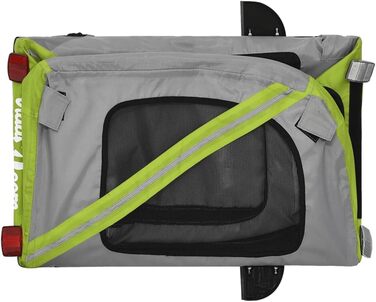 Фархандлер для собак Tidyard - зелено-сірий, 45 кг, з відбивачами, Oxford тканина та метал (133,5 x 69 x 73,5 см)