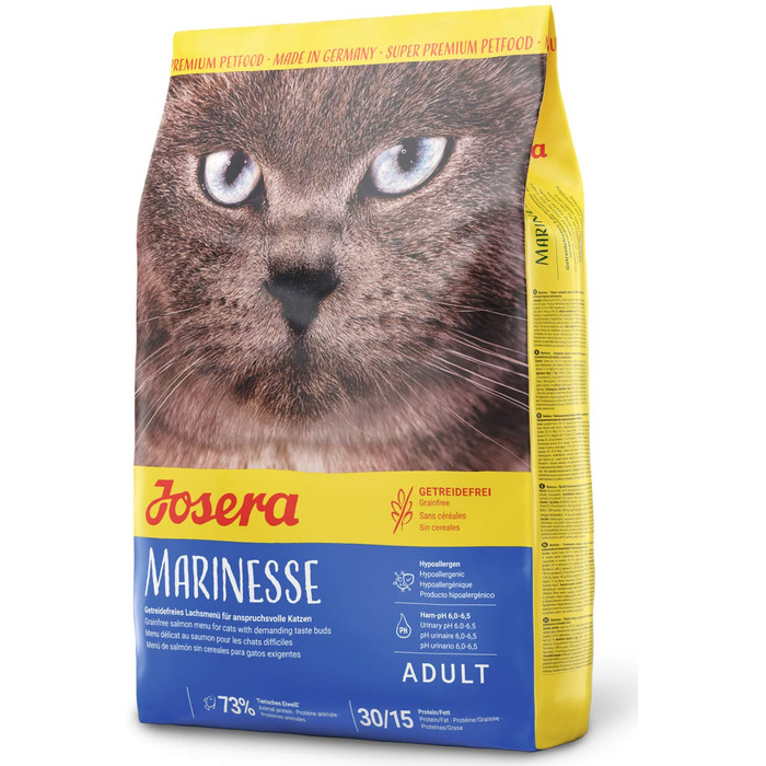 Сухий корм для дорослих котів Josera Marinesse з лососем, 10 кг