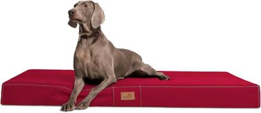 Ортопедичний лежак для собак Tierlando® Hugo Ortho Plus, 120x90 см, анти-шерсть, ковзаюча підкладка, для великих собак