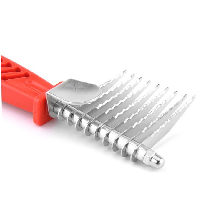 Набір гребінців для грумінгу домашніх тварин POPETPOP (3 шт.): для собак та котів, для видалення шерсті, ергономічні