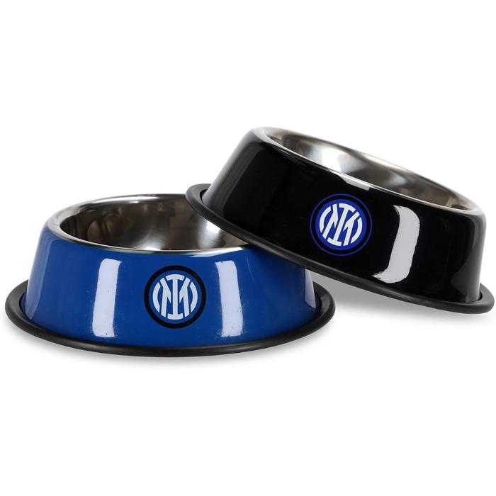 Набір мисок для собак та котів Only4fan PETBOWLSET18INTER, чорний, розмір M, унісекс