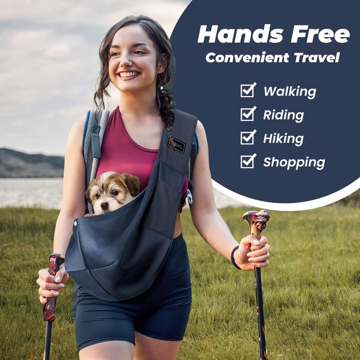 Сумка-переноска для собак та котів, блакитна, для подорожей