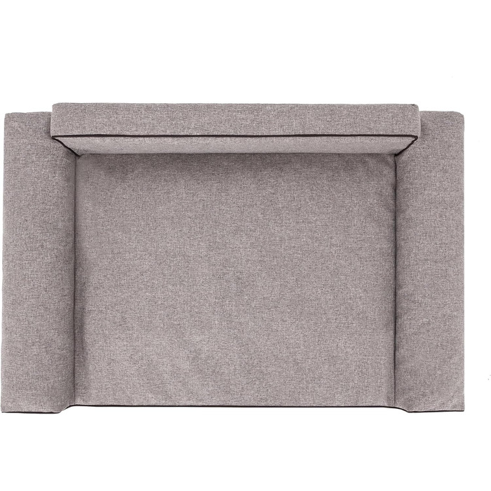 М'яке ліжко для собак, лежанка для тварин, коричнева, 98 x 66 см (Cappuccino Inarii, L)