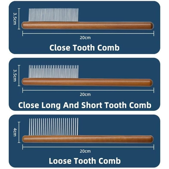 Щітка для собак, інструмент для догляду за шерстю, професійна якість, видаляє шерсть (довгу та коротку)