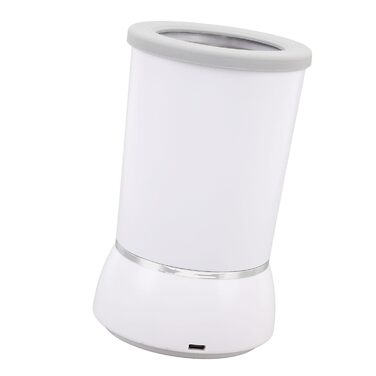 Автоматичний очисник лап для собак, портативний мийник лап для тварин з м'якою силіконовою щіткою, білий