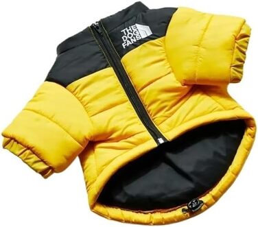 Тепла зимова куртка для собак, пухова, для малих та середніх порід, для Французького бульдога та цуценят (Roa), чорна, 3XL