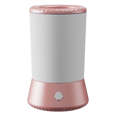 Автоматичний мийка лап для собак | USB-мийка для тварин, аксесуари для догляду за домашніми улюбленцями. Підходить для собак маленьких, середніх та великих порід. Білий, рожевий колір