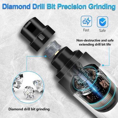 Електричний точило для собачих кігтів Silent Groom Pro - 3 насадки