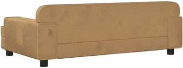 Лягальня для собак VidaXL, 90 x 53 x 30 см, коричнева