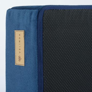 Сходинка для собак Velinda з 4 сходинками, також підходить для котів. Допомагає домашнім тваринам легко підніматися. Матеріал: піна. Колір: темно-синій