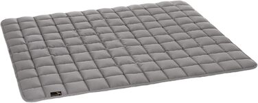 Килимок для собак Pointer 130 x 110 см, м'який та зносостійкий - легко миється до 95°C, захист підлоги та дивану - підходить для вулиці (L - 110x90 см, світло-сірий)