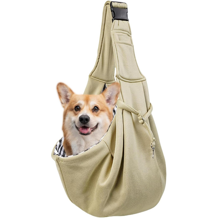 Сумка-переноска для собак та котів | Зручна переноска для тварин на прогулянках та подорожах (Хакі)