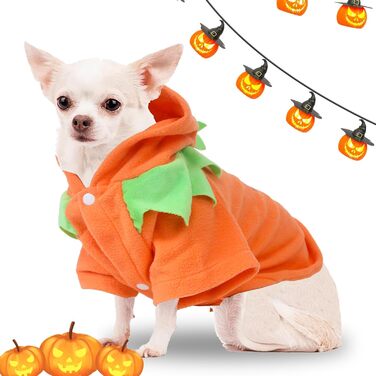 Костюм Гарбуза на Хелловін для собак та котів, кумедний одяг для тварин, для маленьких собак, котів, цуценят, розмір XL