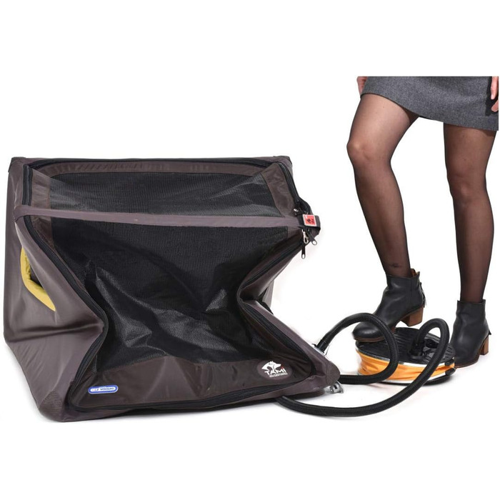 Надувна переносна собача будка TAMI M - переносна собача будка, переносна клітка для собак, автокрісло для собак