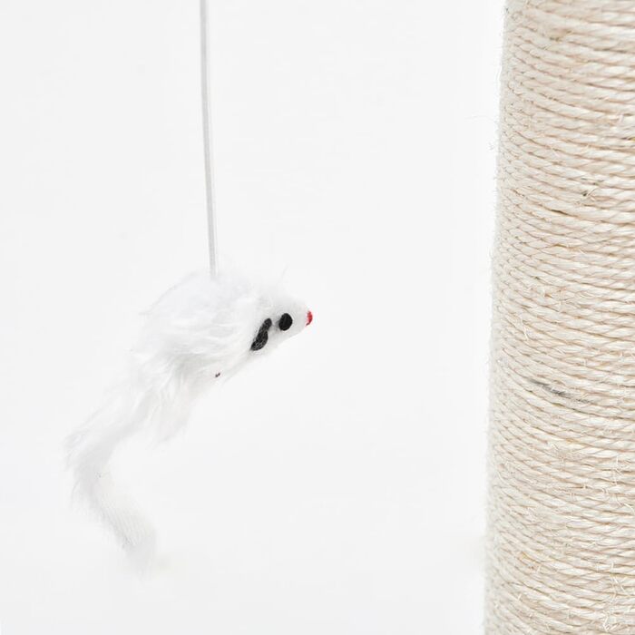 Дерево для кішки Home Deluxe NEVA - сірий, 101x49x49 см, сизаль, поліестер, MDF