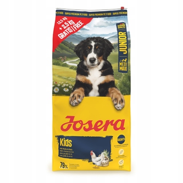 Корм для цуценят та молодих собак Josera з куркою, 15 кг