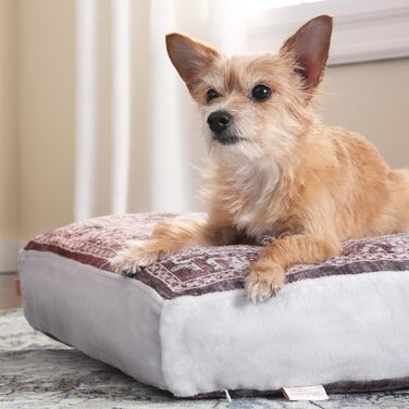 Лежак для тварин TOWN & COUNTRY EVERYDAY CuddleTown, водовідштовхувальний, знімний чохол, м'який, коричнево-бежевий, розмір L, 111,8×86,4×10,2 см