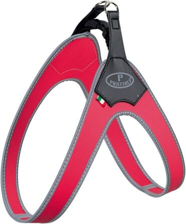 Шлея для собак Trixie Pratiko Step-in XXS/XS, 35 см, червона