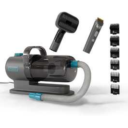 Набір для догляду за тваринами FurVac Pro: пилосос для шерсті та тример - комплект, стаціонарний тример, догляд за шерстю