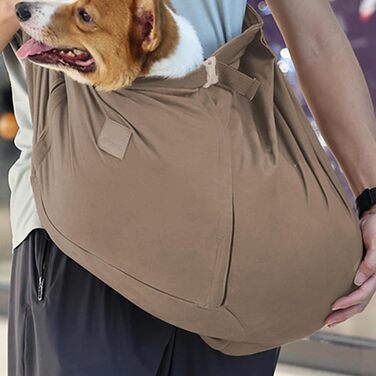 Сумка-переноска для собак – рюкзак-переноска для подорожей, зручна переноска-слінг для собак, портативна сумка-тримач | для цуценят, маленьких собак, котів, для активного відпочинку, прогулянок