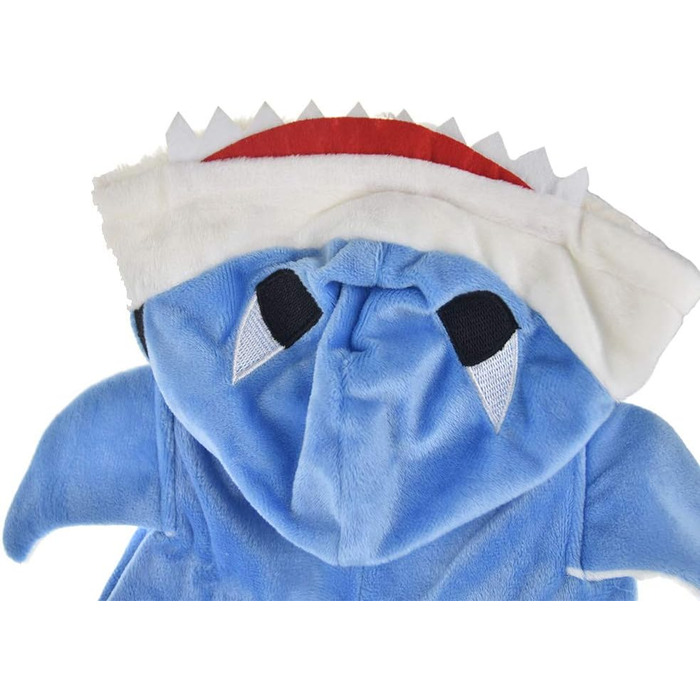 Костюм для собак FLAdorepet на Halloween: теплий флісовий костюм корови для великих собак, розмір 6XL (Обхват грудей 89 см, вага 23-36 кг), блакитний